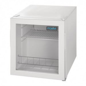 Vitrine Réfrigérée Positive De Comptoir Blanche Série C - 46L - Polar - Fourniresto