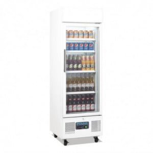 Koelvitrine met positieve temperatuur, wit, serie G - 218 L - Polar - Fourniresto