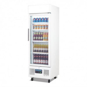 Koelvitrine met positieve temperatuur, wit, serie G - 218 L - Polar - Fourniresto