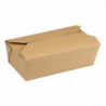 Rechteckige Lebensmittelkartons aus Kraftpapier - 985 ml - Packung mit 250 Stück - Colpac
