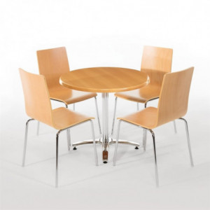 Pied de Table 4 Pieds en Aluminium  - Bolero