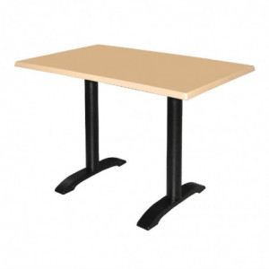 2 Pieds de Table en Fonte - H 720mm  - Bolero