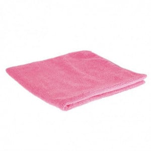 Chiffons Microfibres Rose - Lot de 5 - Jantex