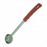 Roestvrijstalen Soeplepel - Rood - 60ml - FourniResto