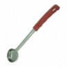 Stainless Steel Full Ladle - Red - 60ml - FourniResto
