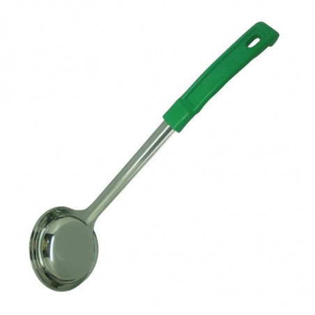 Green Stainless Steel Ladle - 120ml - FourniResto