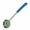 Blauwe RVS Soeplepel - 237ml - FourniResto
