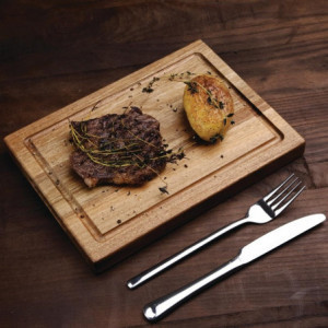 Klein Acaciahouten steakbord - Olympia - Fourniresto