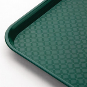 Green Plastic Fast Food Tray - Olympia KRISTALLON - Fourniresto