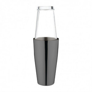 Shaker Boston Grijs Titanium 700 ml - Olympia - Fourniresto