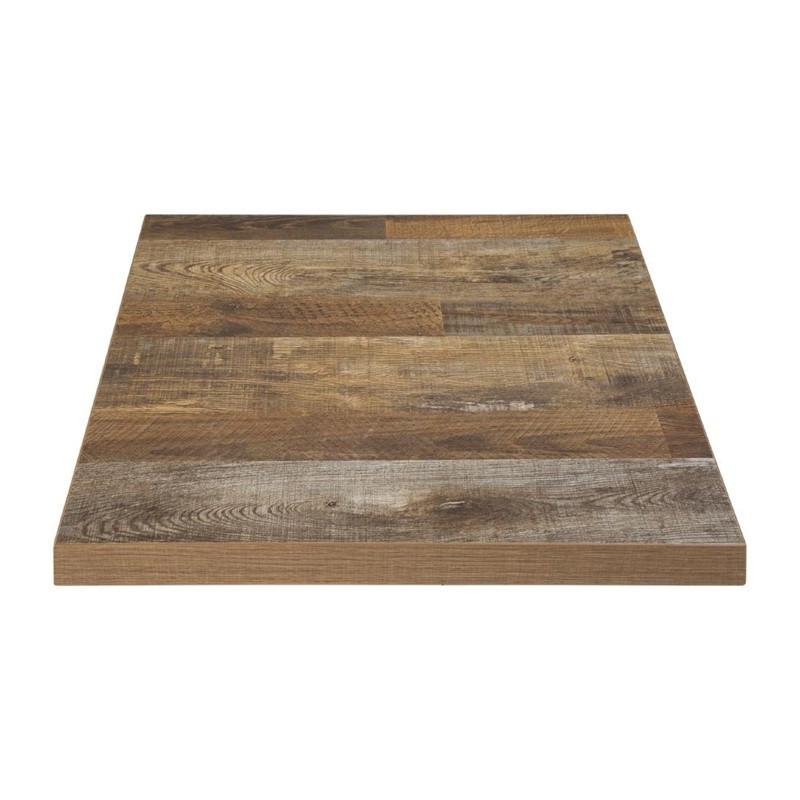 Tafelblad Vierkant Houtlook - 600 x 600mm - Bolero