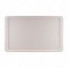 Polyester service tray GN1/1 530x325mm Speckled Grey - Roltex - Fourniresto