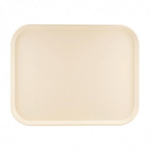 Service Tray in Polyester America 460x360mm Beige - Roltex - Fourniresto