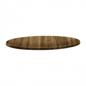 Tafelblad Rond Classic Line Atacama Cherry - Ø 600mm - Topalit