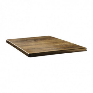 Plateau De Table Carré Classic Line Atacama Cherry - 800 x 800mm - Topalit