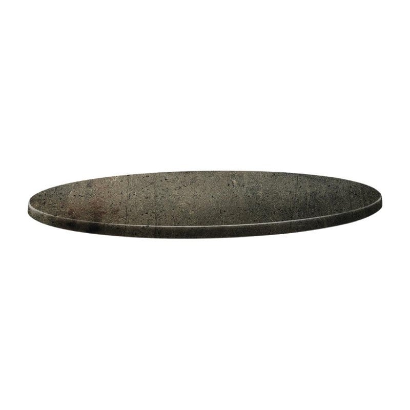 Round Table Top Classic Line Concrete - Ø 600mm - Topalit