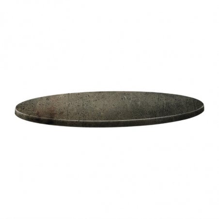 Round Table Top Classic Line Concrete - Ø 600mm - Topalit