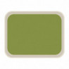 Standaard polyester serveerblad 470x360mm groen - Roltex - Fourniresto