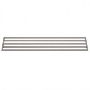 Geperforeerde Wandplank van Roestvrij Staal - L 1800 x 400mm - Gastro M