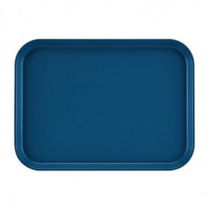 Plateau Rectangulaire Antidérapant en Fibre de Verre EpicTread Bleu 350mm - Cambro - Fourniresto