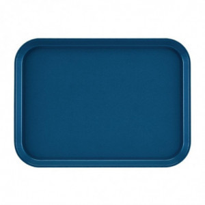 Rechthoekig Antislip Glasvezel Serveerblad EpicTread Blauw 350mm - Cambro - Fourniresto