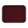 Plateau Rectangulaire Antidérapant en Fibre de Verre EpicTread Bordeaux 350mm - Cambro - Fourniresto