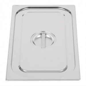 Stainless Steel Lid - GN 1/4 - Vogue - Fourniresto