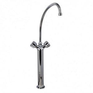 Single-hole Heavy Model 3/4" Mixer Tap with 2 Column Taps - L 200 mm