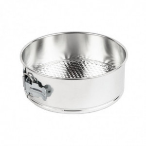 Ronde Springvorm Van Wit Blik - Ø200Mm - Vogue - Fourniresto
