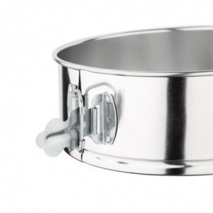 Ronde Springvorm Van Wit Blik - Ø200Mm - Vogue - Fourniresto
