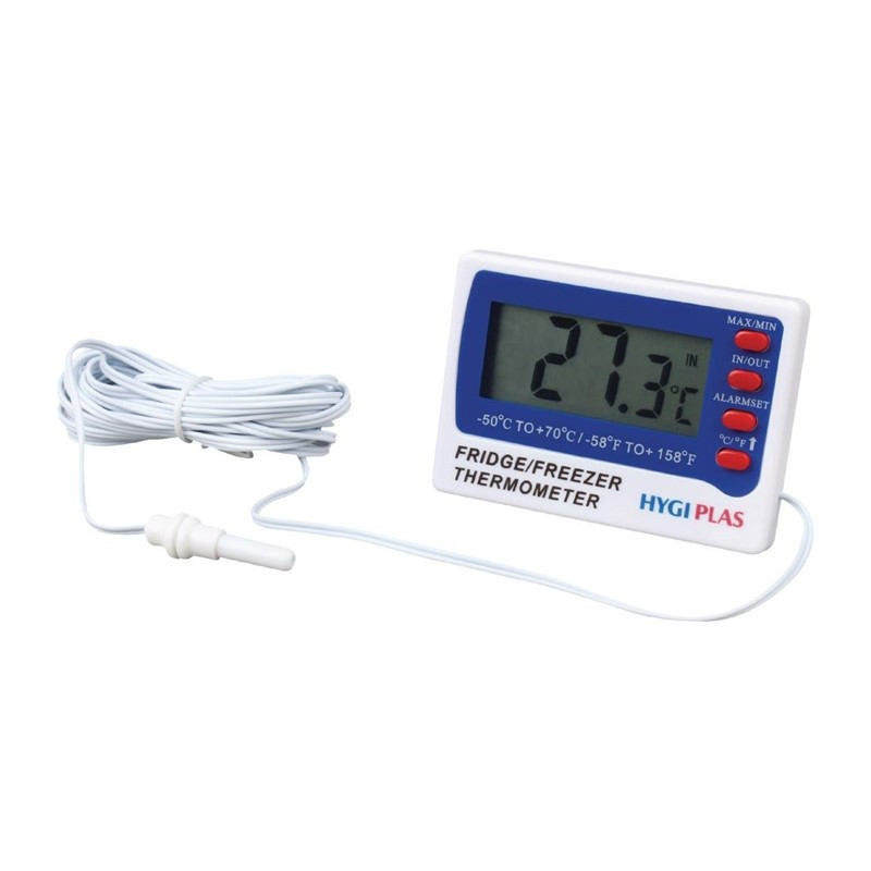 Digitales Thermometer für Gefrierschrank und Kühlschrank - Hygiplas - Fourniresto