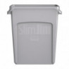 Plastik-Slim-Jim-Abfallbehälter - 60L - Rubbermaid