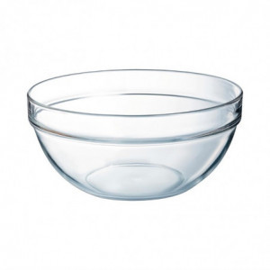Stapelbare glazen slakommen - Ø290mm - Set van 6 - Arcoroc - Fourniresto