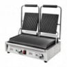 Grill met dubbel geribbeld/glad contact - 230V - Buffalo