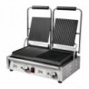 Doppelseitiger Kontaktgrill, links glatt und rechts gerillt - Buffalo