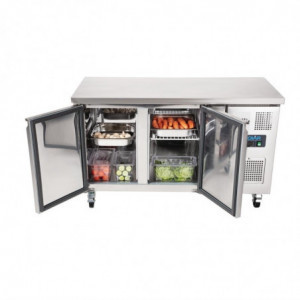 Refrigerated Table 2 Doors Series U - 228 L - Polar - Fourniresto