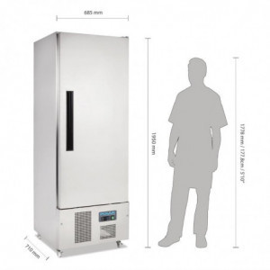 Positieve Koelkastkast 1 Deur Slimline Serie G - 440L- Polar