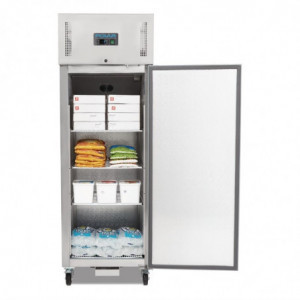 Negativer Kühlschrank aus Edelstahl mit 1 Tür - 514 L - Polar