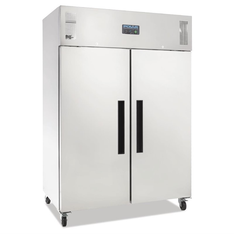 Positieve GN Dubbeldeurs Koelkast Serie G - 1200L - Polar