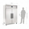 Koelkast met dubbele deur voor negatieve temperatuur GN-serie G - 1200L - Polar - Fourniresto