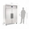 Armoire Réfrigérée Négative Gn Dubbele Deur Serie G - 1200L - Polar