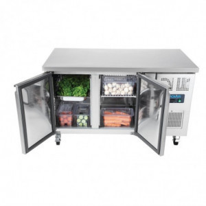 Refrigerated Table Positive 2 Doors - 282 L - Polar - Fourniresto