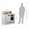 Kühlvorbereitungstheke für Pizzen Serie G - 288L - Polar - Fourniresto