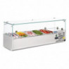 Koelvitrine voor ingrediënten Serie G - 5 x GN 1/4 - Polar - Fourniresto