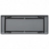 Rechthoekige opvouwbare grijze tafel van ABS - 1520 mm - Bolero - Fourniresto