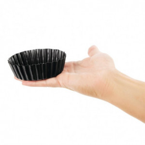 Diepe Geribbelde Quichevorm Antikleef - Ø 250mm - Vogue