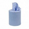 Mini Central Feed Roll 1 Ply - Blue - Pack of 12 - Jantex