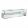 Refrigerated Display Case with 5X GN 1/3 and 1X GN 1/2 Ingredients - G Series - Polar - Fourniresto