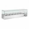 Gekoelde vitrine met 5x GN 1/3 en 1x GN 1/2 -serie G - Polar - Fourniresto