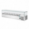 Gekoelde vitrine met 5x GN 1/3 en 1x GN 1/2 -serie G - Polar - Fourniresto